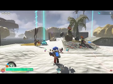 Afbeelding: Een screenshot van de gameplay van Splatoon Raiders.