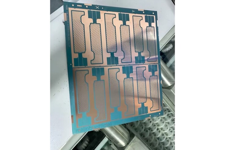 Hoe de basis van de dampkamer van de iPhone 17 Pro eruit zou kunnen zien. (Afbeeldingsbron: Majin Bu Official)