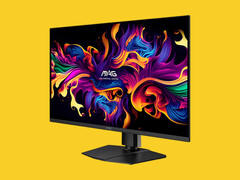 De MSI MAG 321UP X24 4K gamingmonitor heeft een 5-lagig tandem OLED-paneel en een verversingssnelheid van 240 Hz. (Afbeeldingsbron: MSI, bewerkt)