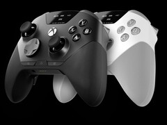 De SteelSeries Aeon Pro-controller is verkrijgbaar in de kleuren zwart en wit.