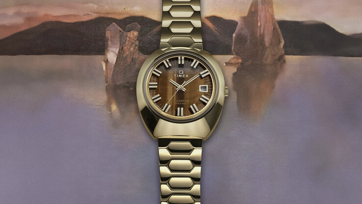 ...en met een bruine wijzerplaat. (Afbeeldingsbron: Timex)