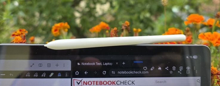 De S Pen is inbegrepen bij de Samsung-tablet