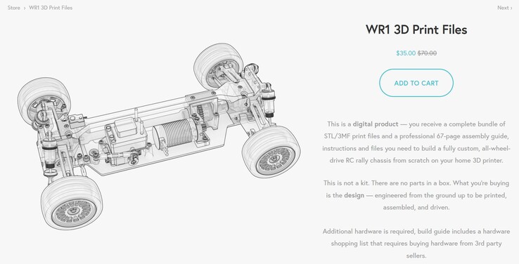 $35 voor de afdrukbestanden