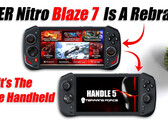 Terrans Force was naar verluidt van plan om de Handle 5 te upgraden met dezelfde specificaties als de Acer Nitro Blaze 7 (Afbeeldingsbron: ETA Prime)