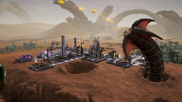 Een afbeelding waarop een wezen uit Aven Colony te zien is.