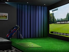 De BenQ LH820ST projector heeft een Golf-modus voor verbeterde simulatie. (Afbeeldingsbron: BenQ)