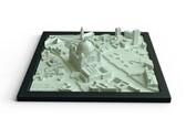 Een model van Berlijn 3D-geprint met CityPrint (Afbeelding Bron: AnkerMake)
