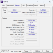 CPU-Z Geheugen