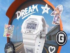 Casio's G-Shock x Little Thunder DW-5600MW-7 (foto) is een limited edition horloge. (Afbeelding bron: G-Shock Hong Kong via Instagram)