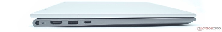 voeding via vrouwelijke connector; HDMI; USB 3.2 Gen 1 Type-A, USB 3.2 Gen 2 Type-C met Thunderbolt 4, PD en DisplayPort