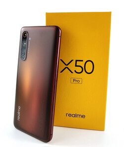 Getest: Realme X50 Pro. Testmodel geleverd door Realme Germany