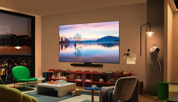 De LG OLED evo C5 serie TV...