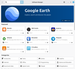 Visueel verbeterde Software Manager app voor Mint 22.2 (Afbeeldingsbron: The Linux Mint Blog)