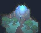 Een afbeelding van een omgeving in Moon Hunters.