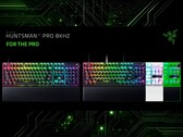 Razer Huntsman V3 Pro 8KHz gaming toetsenbord vormfactoren en kleurstellingen (Afbeelding bron: Razer PR met bewerkingen)
