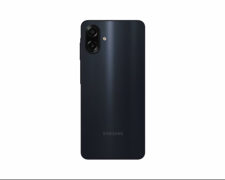 De Samsung Galaxy M07 wordt geleverd in een enige zwarte kleuroptie (Afbeelding bron: Samsung)