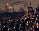 Een afbeelding waarop een belegering en onagers te zien zijn in Total War: Attila.