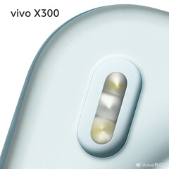 Een render van de dual focus zoomflitser van de Vivo X300. (Afbeeldingsbron: Han Bo Xiao)