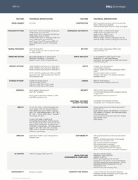 Dell XPS 14: Specificaties