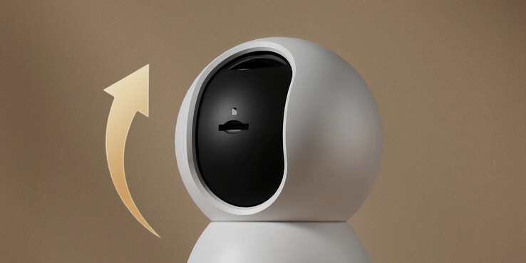 De Xiaomi Smart Camera C500 heeft een privacy sluiter. (Afbeeldingsbron: Xiaomi)