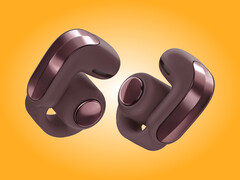 De Bose Ultra Open Earbuds 2e generatie in de uitvoering Cherry Chocolate.