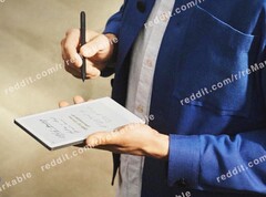 reMarkable brengt in Kürze een extreem kompakten E-Reader op de markt. (Bildquelle: ClipIn / Reddit)