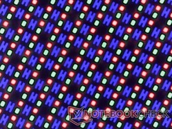 Scherpe RGB-subpixel-array