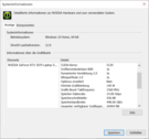 Nvidia Systeem Info