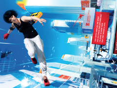 Artwork van de Mirrors Edge release uit 2008 (bron: Mirrors Edge Archive)