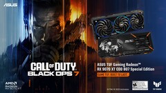 ASUS TUF Gaming onthult Call of Duty Black Ops 7 Edition AMD Radeon RX 9070 XT (Afbeelding Bron: Asus Pressroom)