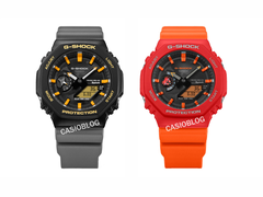 Van links naar rechts, de Casio G-Shock GA-B2100DF-1A, en de GA-B2100DF-4A. (Afbeeldingsbron: Casioblog)