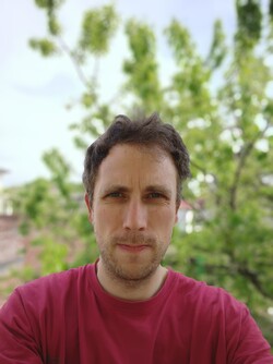 Selfie met de Poco M7 Pro