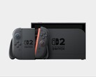 Nintendo Switch 2 gedockt met de Joy-Con 2-controlleraccessoire. (Afbeeldingsbron: Nintendo)