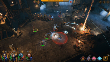 Afbeelding: Een screenshot van de gameplay van Tower of Time.