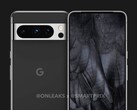 Beide Pixel 8 vlaggenschepen zullen verkrijgbaar zijn in vier kleuren. (Afbeeldingsbron: @OnLeaks &amp; SmartPrix)