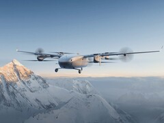 De DJI EV50 tijdens tests op grote hoogte op de Mount Everest