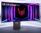 De UltraGear OLED 34GS95QE is een van de verschillende gebogen gaming-monitoren die LG in de loop van 2024 zal verkopen. (Afbeeldingsbron: LG)