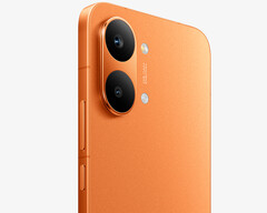 De Redmi Turbo 5 Max in de kleur Sun Orange