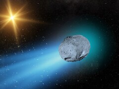 Een afbeelding van een object met een staart erachter. (Afbeeldingsbron: Robert Lea - Canva)