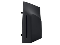 De externe PS5-discdrive in Midnight Black.