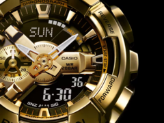 Casio zou een nieuw horloge kunnen toevoegen aan de GM-110-serie, waartoe ook de GM-110G (hierboven) behoort. (Afbeeldingsbron: Casio)
