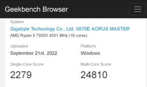 (Afbeelding Bron: Geekbench)