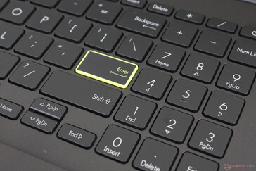 De gekleurde Enter-toets is een oppervlakkige functie die voor het eerst werd geïntroduceerd op 2020 VivoBook-modellen