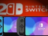 De Nintendo Switch 2 heeft naar verluidt een groter scherm dan de huidige Switch en komt mogelijk in meerdere SKU's. (Afbeelding bron: Nate the Hate/BRECCIA - bewerkt)