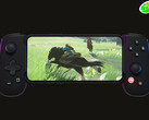 De ontwikkelaar raadt aan om over te schakelen op een andere Nintendo Switch-emulator genaamd Eden. Afgebeeld: een telefoon die een Switch-spel emuleert (bron: Backbone, Nintendo en Sudachi - bewerkt) 