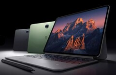 De OnePlus Pad 2 Pro zou stylusondersteuning en een toetsenbordhouder moeten hebben, net als de OnePlus Pad Pro. (Afbeeldingsbron: OnePlus)