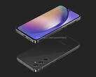 Een "Galaxy A55" render. (Bron: OnLeaks x MySmartPrice)
