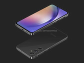 Een "Galaxy A55" render. (Bron: OnLeaks x MySmartPrice)