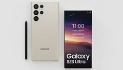 De Samsung Galaxy S23-serie zou volgens de geruchten een meer Note-achtig ontwerp krijgen met minimale esthetische veranderingen. (Beeldbron: Technizo Concept)