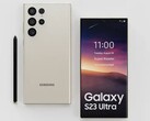 De Samsung Galaxy S23-serie zou volgens de geruchten een meer Note-achtig ontwerp krijgen met minimale esthetische veranderingen. (Beeldbron: Technizo Concept)